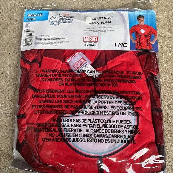 Avengers: Iron Man Adult T-Shirt! New! - Picture 4 of 7